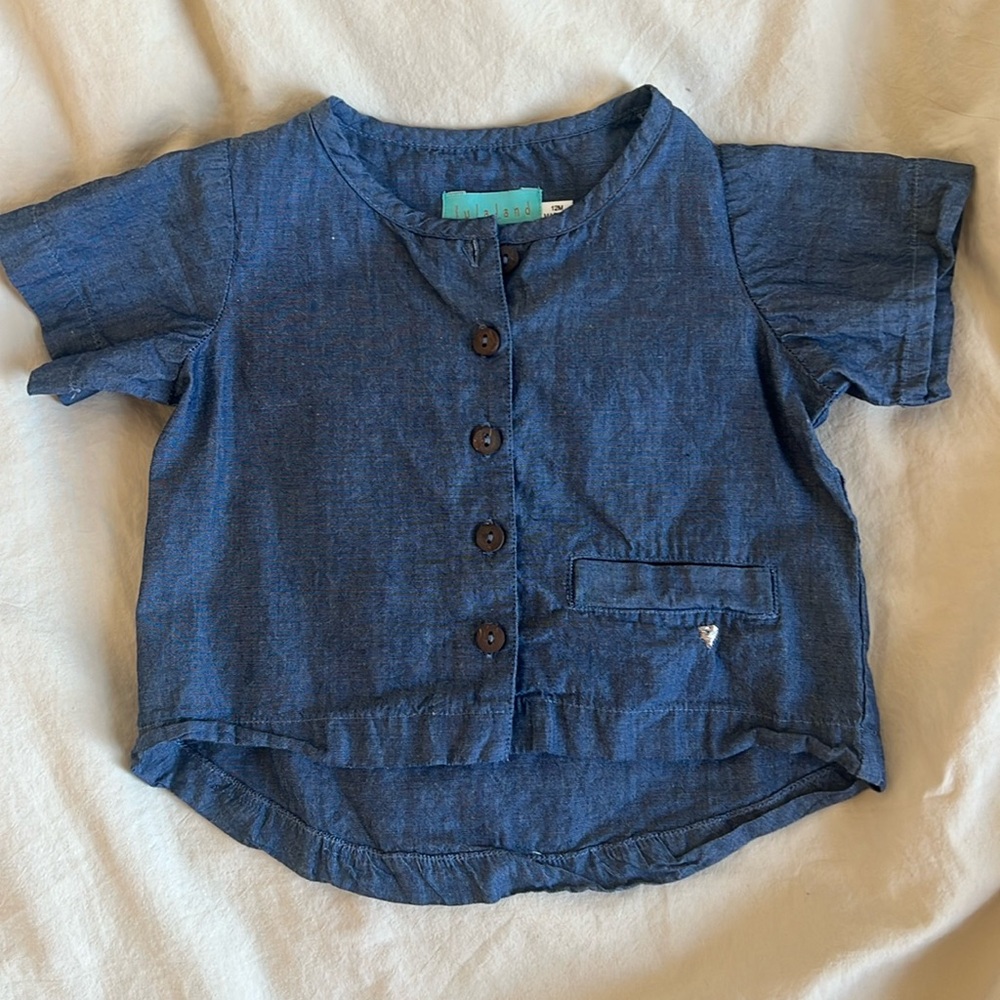 Indigo Blouse 12M